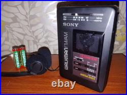 REFURBISHED Vintage Sony Walkman WM-BF49 DOLBY NR NEW BELT Cassette Player Radio