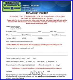 REPAIR CHRYSLER DODGE Ram FIX Radio 6 Disc MP3 CD Changer Cassette Player RAK