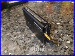 Rare Panasonic S XBS Portable Cassette Player RQ S45 Black with Auto Reverse