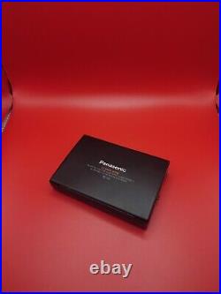 Rare Panasonic S XBS Portable Cassette Player RQ S45 Black with Auto Reverse