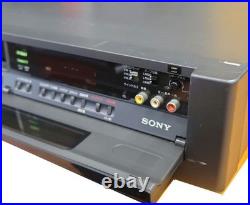 Rare SONY SL-200D Betamax VCR Beta Video Cassette Player Deck Refurbished 2001