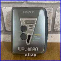 Rare Sony Walkman Refurbished Cassette Player Headphones WM-EX172 VGC TESTED