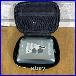 Rare Sony Walkman Refurbished Cassette Player Headphones WM-EX172 VGC TESTED