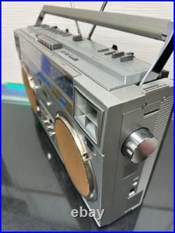 Rare Victor RC-M70GX Vintage Boombox Radio Cassette Player Gold Refurbished F/S Rare Victor RC-M70GX Vintage Boombox Radio Cassette Player Gold Refurbished F/S