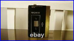 Rare walkman sony wm 3 mdr 3 with box manual stéréo cassette player no tps l2