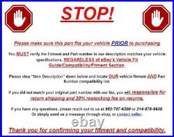ReManufactured MERCURY Villager NISSAN Quest OEM Radio Tape Cassette CD Player