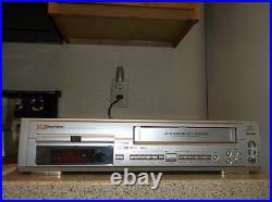 Refurbished Emerson EWD2202 Digital Progressive 4 Head VCR/DVD OTR Combo Player