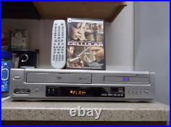 Refurbished Go Video DVR-2150 VCR/DVD Combo Player With OEM Remote & 1 DVD Movie