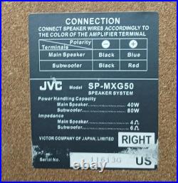 Refurbished JVC MX-G50 AM/FM Radio CD Cassette Player Tested & Working