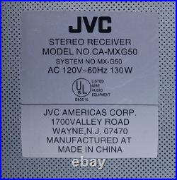 Refurbished JVC MX-G50 AM/FM Radio CD Cassette Player Tested & Working Refurbished JVC MX-G50 AM/FM Radio CD Cassette Player Tested & Working