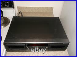 Refurbished JVC TD-W217 2 Head Dual Cassette Dolby NR Processor Deck & Tape
