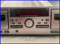 Refurbished JVC TD-W217 2 Head Dual Cassette Dolby NR Processor Deck & Tape