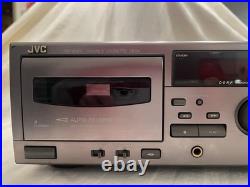 Refurbished JVC TD-W217 2 Head Dual Cassette Dolby NR Processor Deck & Tape