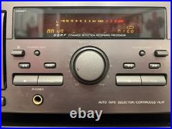 Refurbished JVC TD-W217 2 Head Dual Cassette Dolby NR Processor Deck & Tape