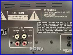 Refurbished JVC TD-W217 2 Head Dual Cassette Dolby NR Processor Deck & Tape