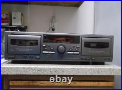 Refurbished JVC TD-W217 2 Head Dual Cassette Dolby NR Processor Deck & Tape