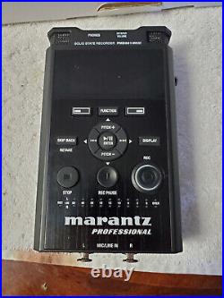 Refurbished Marantz PMD661 MKIII Solid State Field Recorder withcurrent firmware