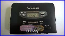 Refurbished Panasonic RQ-SX1V Walkman Cassette Player Digital AM-FM Tuner
