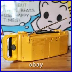 Refurbished SONY SPORTS CFS-930 Yellow Water Resistant Belt = From JAPAN