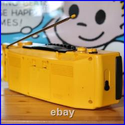 Refurbished SONY SPORTS CFS-930 Yellow Water Resistant Belt = From JAPAN