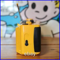 Refurbished SONY SPORTS CFS-930 Yellow Water Resistant Belt = From JAPAN