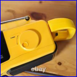 Refurbished SONY SPORTS CFS-930 Yellow Water Resistant Belt = From JAPAN