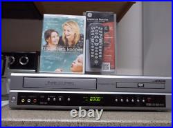Refurbished Sansui VRDVD4001 VCR/DVD Player With Progressive Scan/4-1 Remote & DVD
