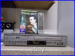 Refurbished Sanyo DVW-7100A VCR/DVD Player With Progressive Scan/ OEM Remote & DVD