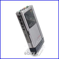 Refurbished Sony Walkman WM-F404 Silver Portable Cassette Player AM/FM Radio