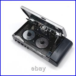 Refurbished Sony Walkman WM-F404 Silver Portable Cassette Player AM/FM Radio