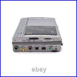 Refurbished Sony Walkman WM-F404 Silver Portable Cassette Player AM/FM Radio