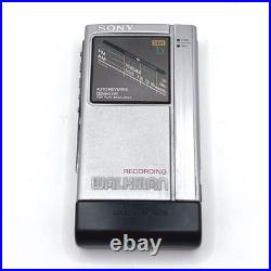 Refurbished Sony Walkman WM-F404 Silver Portable Cassette Player AM/FM Radio
