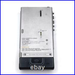 Refurbished Sony Walkman WM-F404 Silver Portable Cassette Player AM/FM Radio