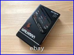 Refurbished Sony Walkman Wm-F203 Black Portable Cassette Player Working Vintage Refurbished Sony Walkman Wm-F203 Black Portable Cassette Player Working Vintage
