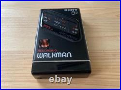 Refurbished Sony Walkman Wm-F203 Black Portable Cassette Player Working Vintage Refurbished Sony Walkman Wm-F203 Black Portable Cassette Player Working Vintage