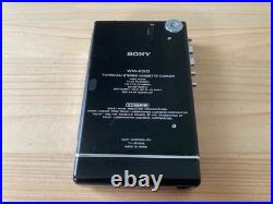 Refurbished Sony Walkman Wm-F203 Black Portable Cassette Player Working Vintage Refurbished Sony Walkman Wm-F203 Black Portable Cassette Player Working Vintage