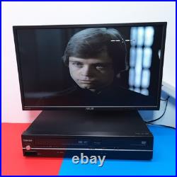 Refurbished Toshiba SD-V296 DVD/VCR Combo Player Bundle VHS Tape See Demo Video