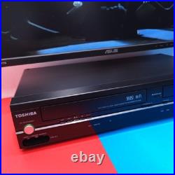 Refurbished Toshiba SD-V296 DVD/VCR Combo Player Bundle VHS Tape See Demo Video