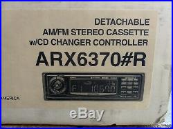 Reman OLD SCHOOL Clarion Pro ARX6370 Cassette Player With Changer Controls, RARE