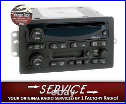 Remanufacture SERVICE for 2003-05 Chevy GMC Truck Radio AM FM CD Cassette Player Remanufacture SERVICE for 2003-05 Chevy GMC Truck Radio AM FM CD Cassette Player