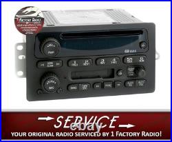 Remanufacture SERVICE for 2005-09 Chevy GMC Truck Radio AM FM CD Cassette Player