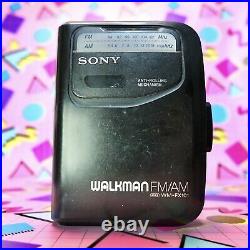 Retro 1990's Sony Cassette Walkman WM-FX101 (Fully Operational) refurbished