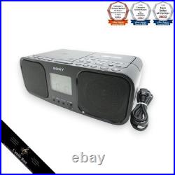 SONY CFD-S401 B CD Radio Cassette Recorder BLACK FM /AM TYPE-I Timer CFDS401 JP