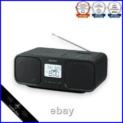 SONY CFD-S401 B CD Radio Cassette Recorder BLACK FM /AM TYPE-I Timer CFDS401 JP