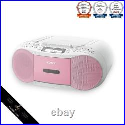 SONY CFD-S70 Pink Stereo CD Player Cassette Recorder AM/FM Radio Boombox CFDS70 SONY CFD-S70 Pink Stereo CD Player Cassette Recorder AM/FM Radio Boombox CFDS70