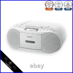 SONY CFD-S70 White Stereo CD Player Cassette Recorder AM/FM Radio Boombox CFDS70 SONY CFD-S70 White Stereo CD Player Cassette Recorder AM/FM Radio Boombox CFDS70