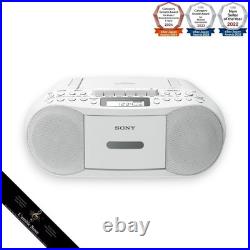 SONY CFD-S70 White Stereo CD Player Cassette Recorder AM/FM Radio Boombox CFDS70 SONY CFD-S70 White Stereo CD Player Cassette Recorder AM/FM Radio Boombox CFDS70