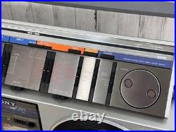 SONY CFS-99 ENERGY 99 Boombox Vintage Cassette Radio Stereo Player Refurbished
