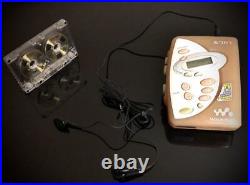 SONY Cassette Walkman WM-FX200 Maintained fully refurbished Japan