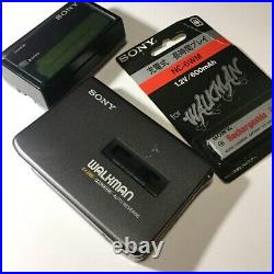 SONY Cassette player Walkman WM-EX70 1990 black